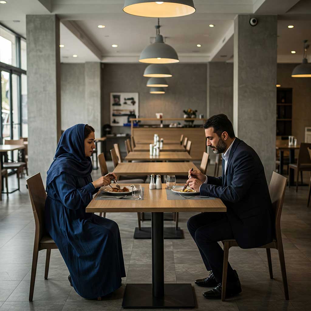 میز رستورانی