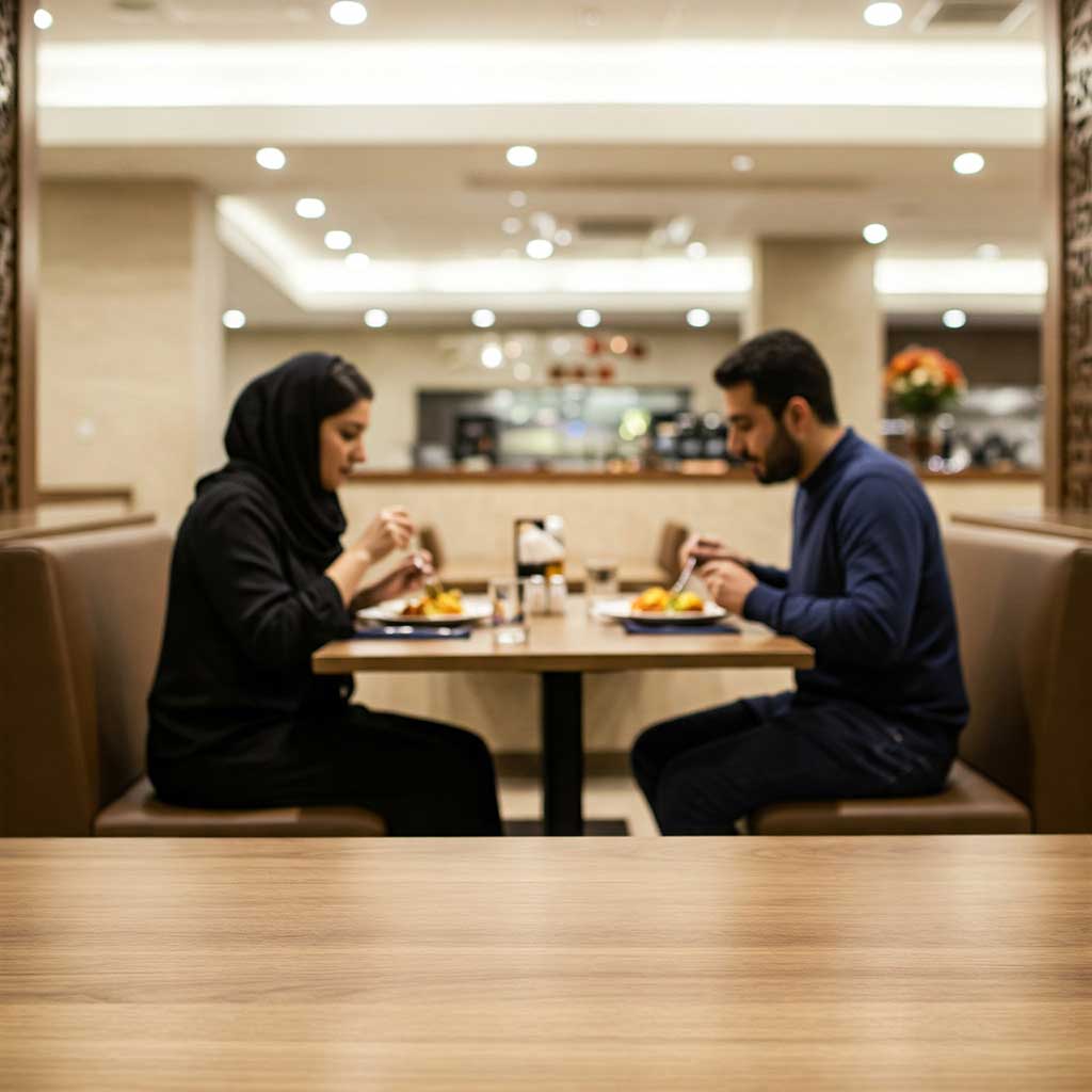 میز رستورانی