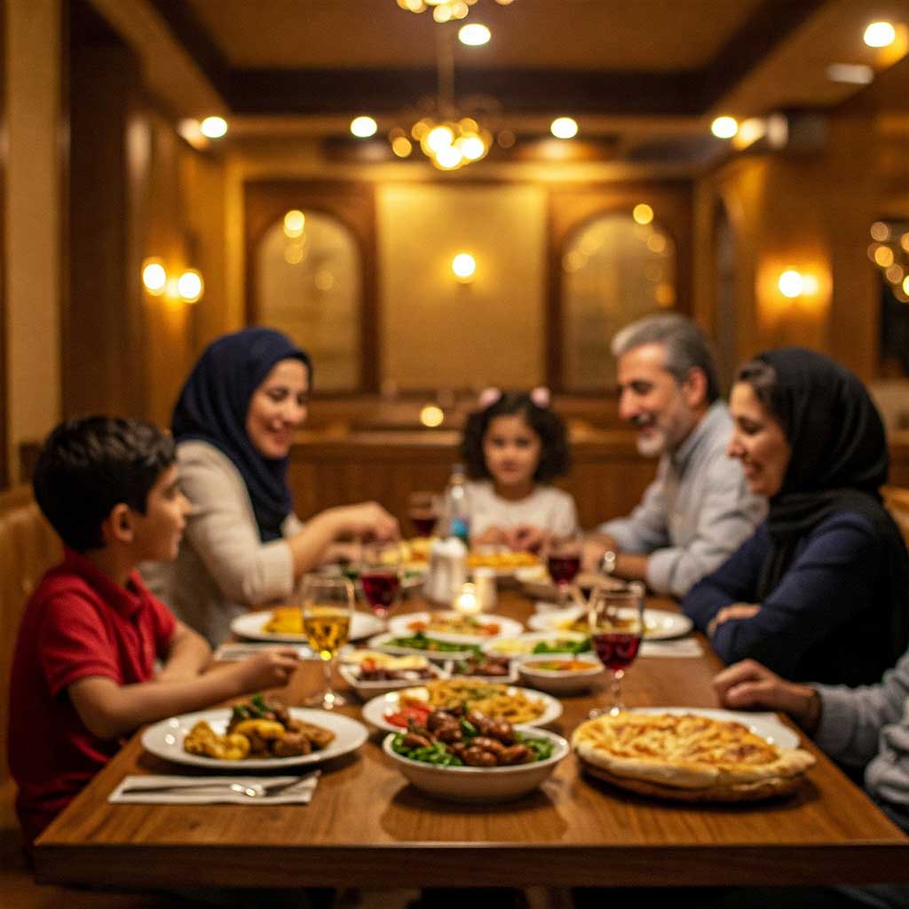 میز رستورانی