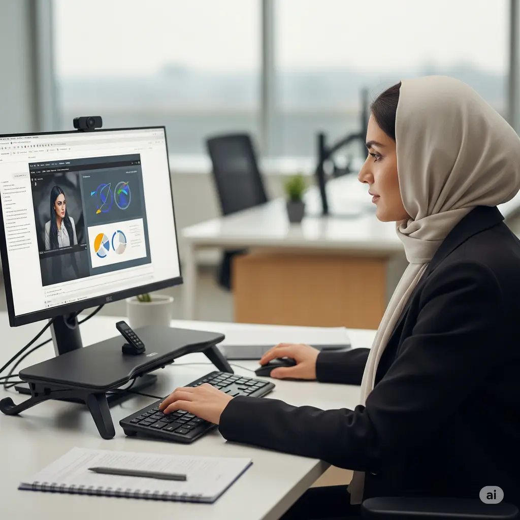 زیر مانیتور