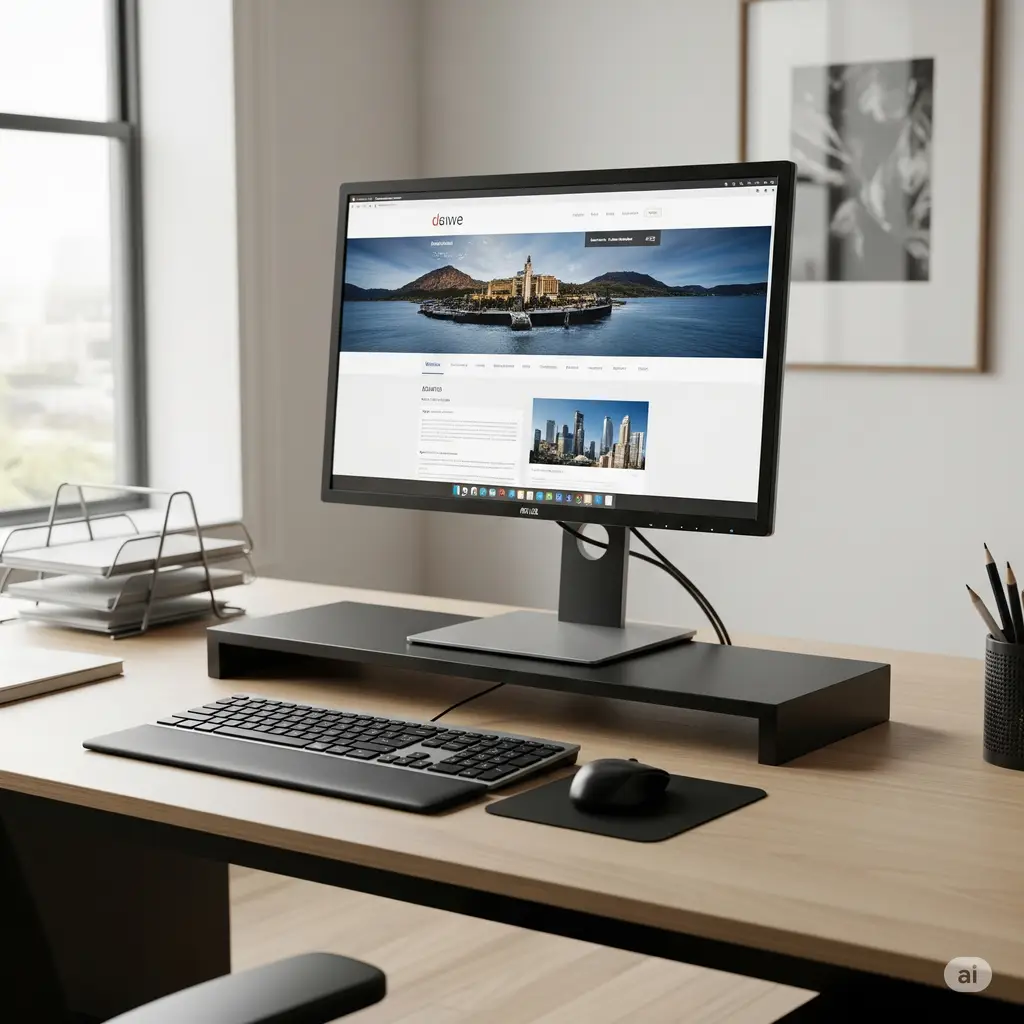 زیر مانیتور