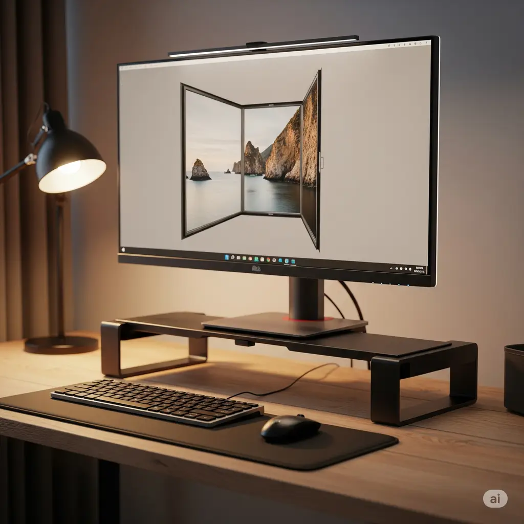 زیر مانیتور