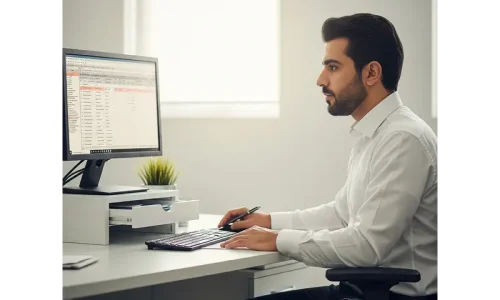 زیر مانیتور